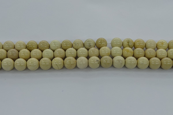 CRI204 15.5 inches 12mm round riverstone beads wholesale