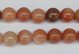 CRJ202 15.5 inches 10mm round natural red jade gemstone beads