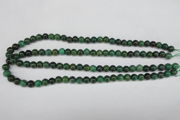 CRJ302 15.5 inches 8mm round African prase jasper beads wholesale