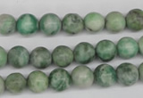 CRO109 15.5 inches 8mm round Qinghai jade beads wholesale