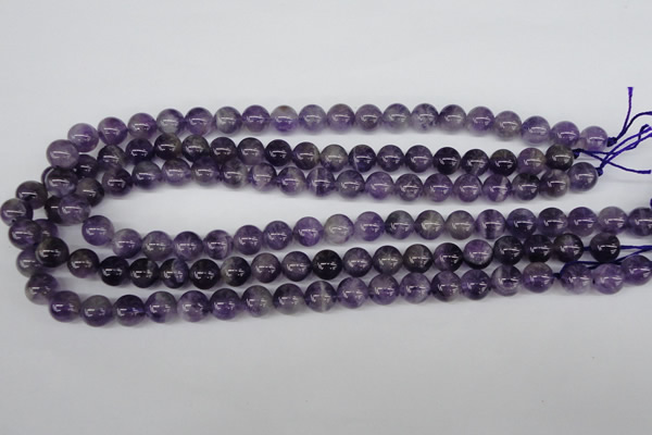 CRO237 15.5 inches 10mm round amethyst gemstone beads wholesale