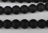 CRO245 15.5 inches 10mm round blackstone beads wholesale