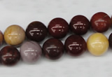 CRO248 15.5 inches 10mm round mookaite gemstone beads wholesale