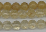 CRO255 15.5 inches 10mm round watermelon yellow beads wholesale