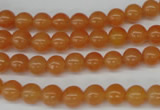 CRO29 15.5 inches 6mm round red aventurine beads wholesale