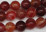 CRO302 15.5 inches 12mm round agate gemstone beads wholesale