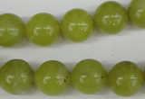 CRO331 15.5 inches 12mm round Korean jade beads wholesale