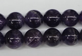 CRO337 15.5 inches 12mm round dogtooth amethyst beads wholesale