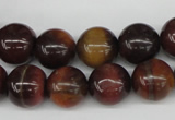 CRO339 15.5 inches 12mm round red tiger eye beads wholesale