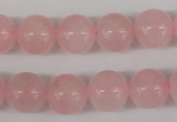 CRO341 15.5 inches 12mm round rose quartz beads wholesale