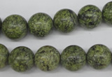 CRO352 15.5 inches 12mm round green lace gemstone beads wholesale