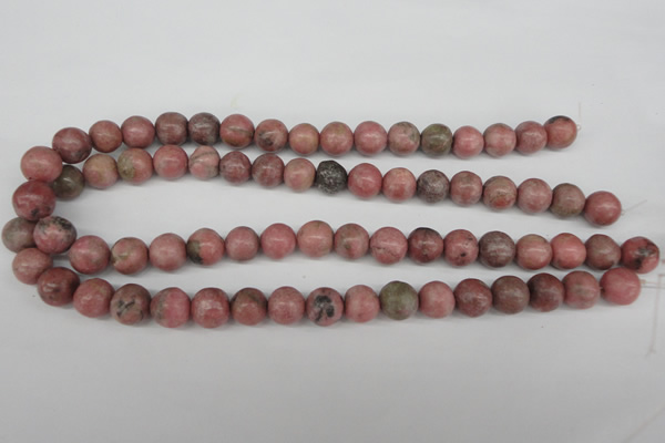 CRO359 15.5 inches 12mm round rhodochrosite gemstone beads wholesale