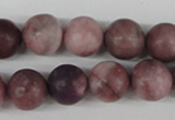 CRO392 15.5 inches 14mm round dyed kiwi stone beads wholesale