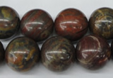 CRO402 15.5 inches 14mm round rainrow jasper beads wholesale