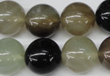 CRO437 15.5 inches 16mm round agate gemstone beads wholesale