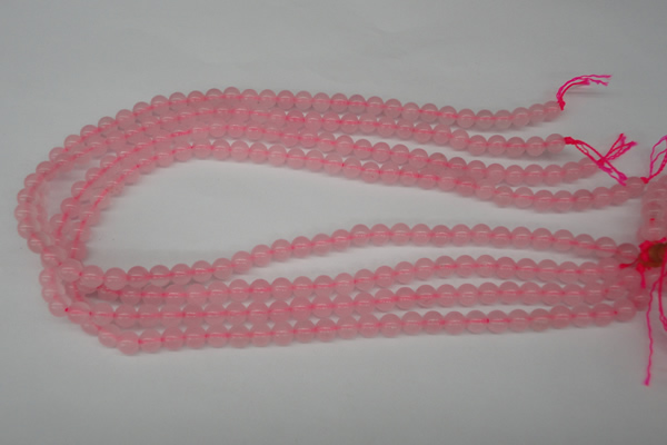 CRO48 15.5 inches 6mm round rose quartz beads wholesale