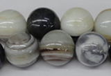 CRO481 15.5 inches 18mm round agate gemstone beads wholesale