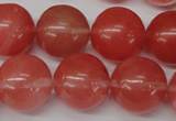 CRO499 15.5 inches 18mm round cherry quartz beads wholesale