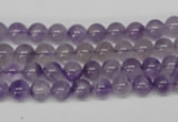 CRO53 15.5 inches 6mm round amethyst gemstone beads wholesale