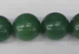 CRO530 15.5 inches 20mm round green aventurine beads wholesale