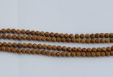 CRO552 15.5 inches 6mm round grain stone beads wholesale