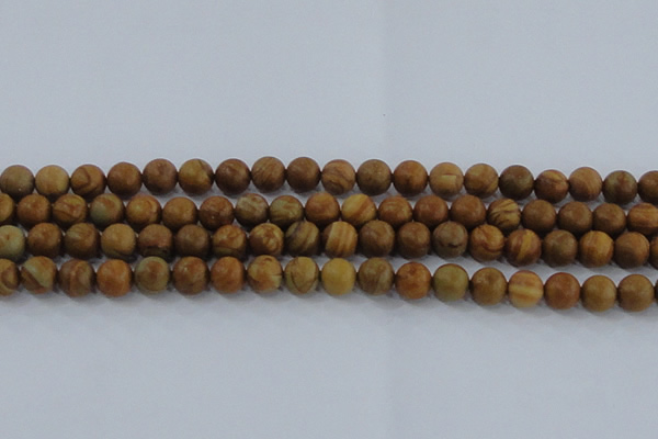 CRO553 15.5 inches 8mm round grain stone beads wholesale