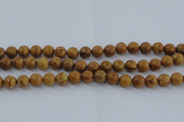 CRO554 15.5 inches 10mm round grain stone beads wholesale