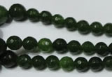 CRO714 15.5 inches 6mm – 14mm faceted round candy jade beads