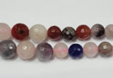 CRO728 15.5 inches 6mm – 14mm faceted round mixed gemstone beads