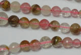 CRO746 15.5 inches 6mm – 14mm faceted round watermelon beads