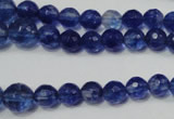 CRO748 15.5 inches 6mm – 14mm faceted round watermelon blue beads