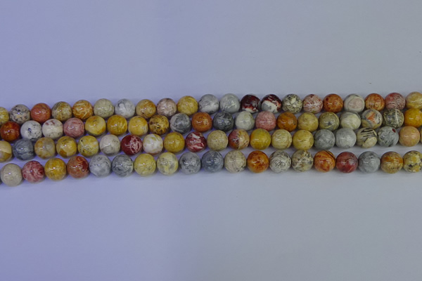 CRO862 15.5 inches 8mm round sky eye stone beads wholesale