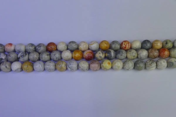 CRO863 15.5 inches 10mm round sky eye stone beads wholesale