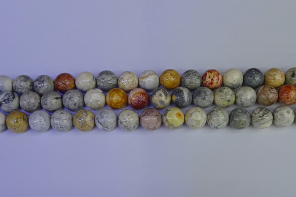 CRO864 15.5 inches 12mm round sky eye stone beads wholesale