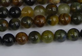 CRO900 15.5 inches 4mm round golden pietersite beads wholesale