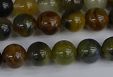 CRO903 15.5 inches 10mm round golden pietersite beads wholesale