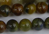 CRO905 15.5 inches 14mm round golden pietersite beads wholesale