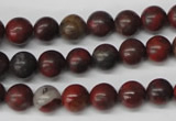 CRO93 15.5 inches 8mm round brecciated jasper beads wholesale