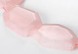 CRQ11 Freeform A grade natural rose quartz beads Wholesale