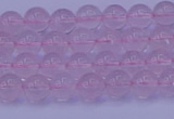 CRQ200 15.5 inches 4mm round Mozambique rose quartz beads