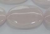 CRQ237 15.5 inches 22*30mm oval rose quartz beads wholesale