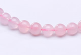 CRQ25 15.5 inches 4mm round natural rose quartz beads Wholesale