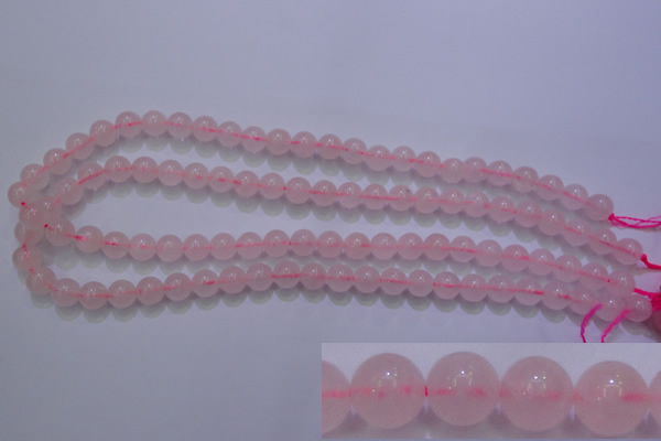 CRQ252 15.5 inches 8mm round rose quartz beads Wholesale