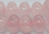 CRQ56 15.5 inches 14*20mm rondelle natural rose quartz beads