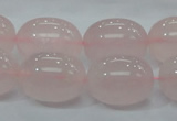 CRQ68 15.5 inches 16*20mm egg-shaped natural rose quartz beads