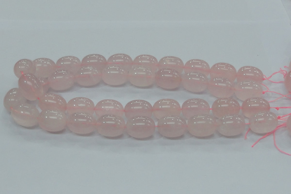 CRQ68 15.5 inches 16*20mm egg-shaped natural rose quartz beads