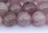 CRQ781 15.5 inches 8mm round Madagascar rose quartz beads