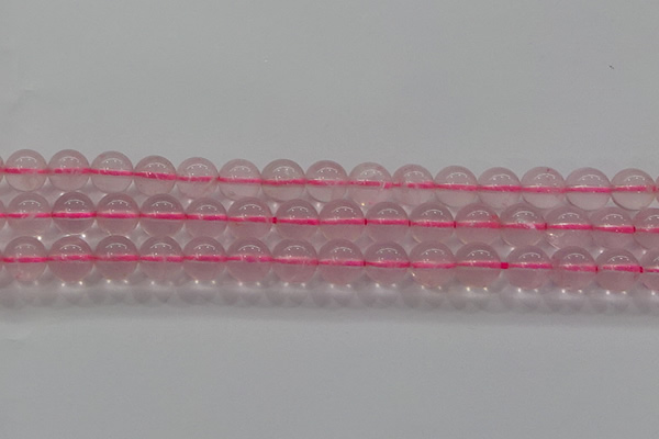 CRQ851 15.5 inches 8mm round natural rose quartz gemstone beads