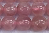 CRQ891 15 inches 6mm round Madagascar rose quartz beads