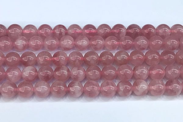 CRQ893 15 inches 10mm round Madagascar rose quartz beads